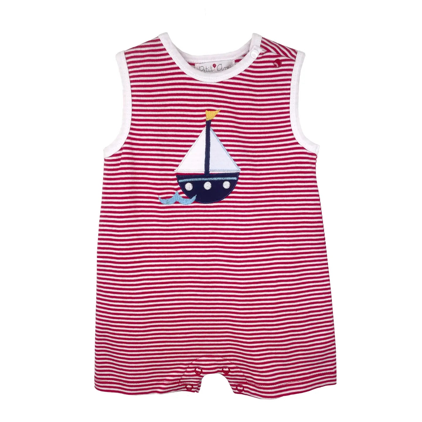 Knit Sailboat Sunsuit