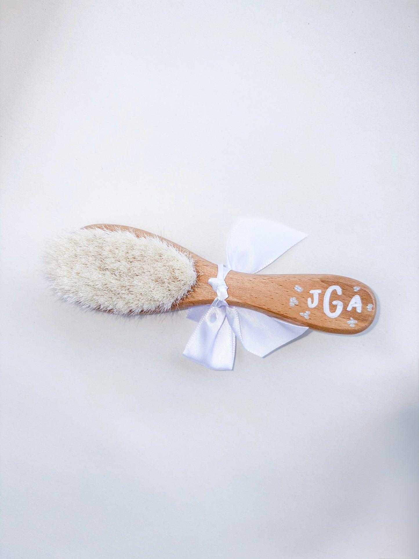 Custom Painted Heirloom Baby Brush