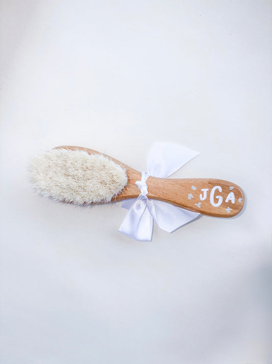Custom Painted Heirloom Baby Brush