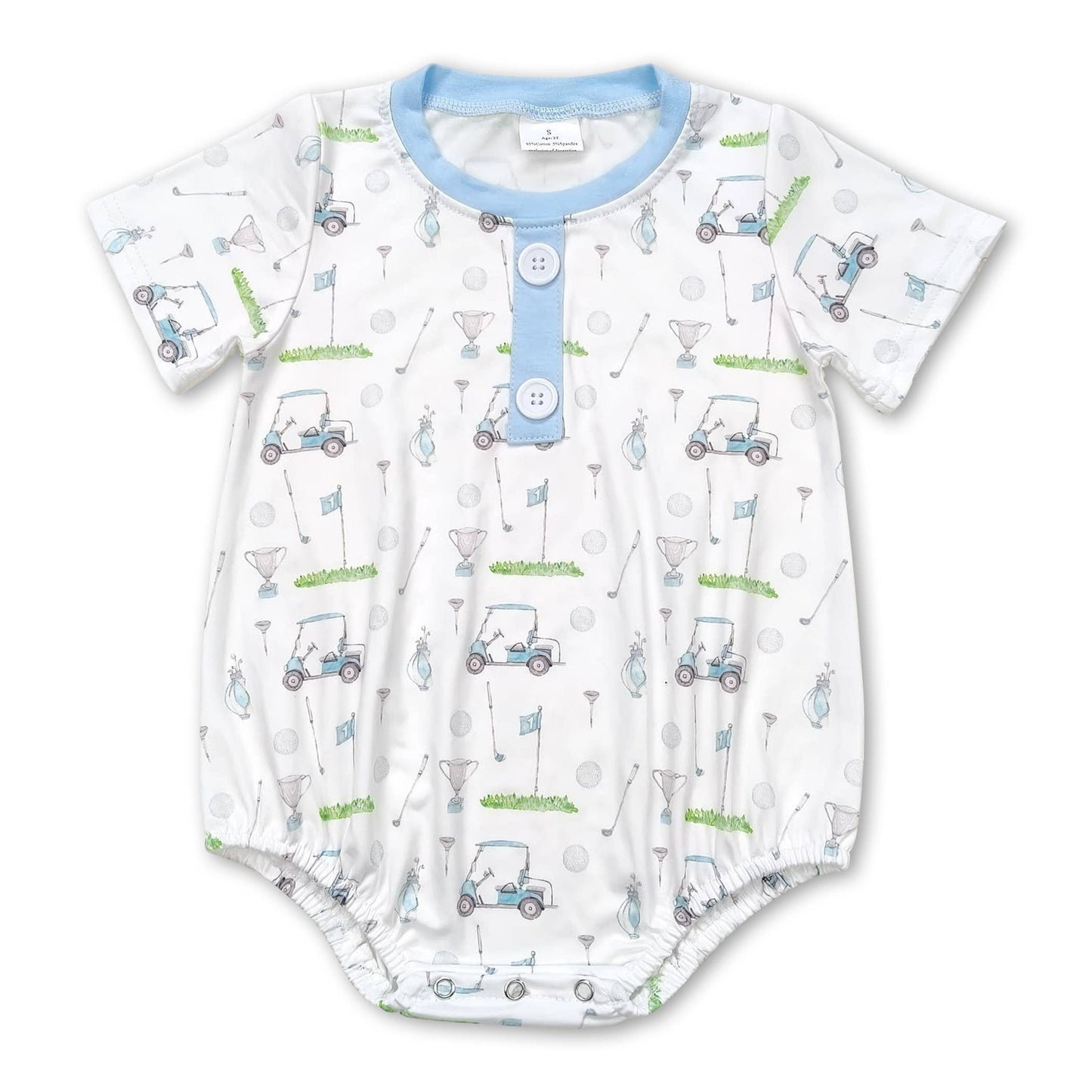 Short-Sleeve Golf Cart Bubble